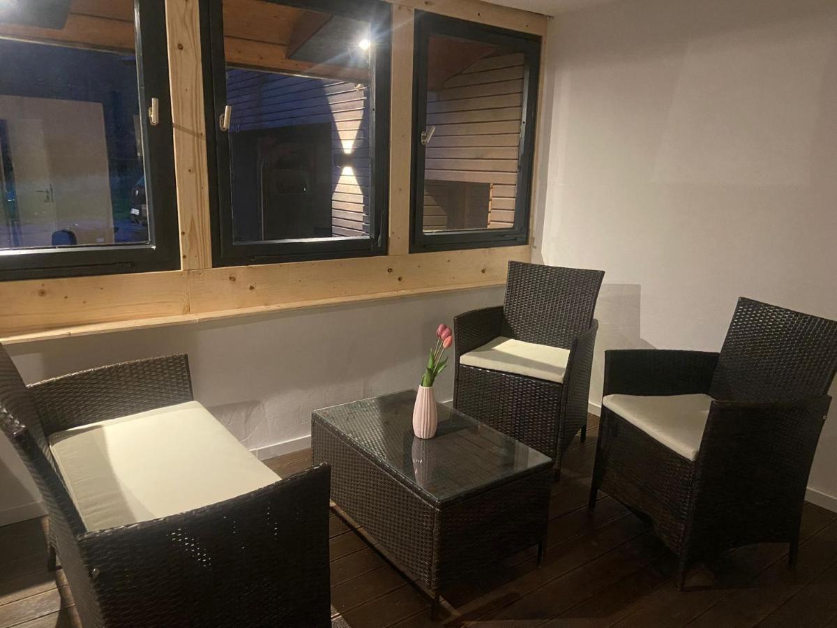 Dhrontalstube Apartman Grafendhron Kültér fotó